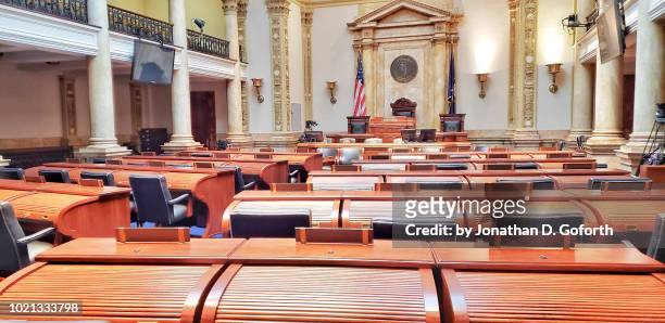 kentucky state capitol senate room - house of representatives stock pictures, royalty-free photos & images
