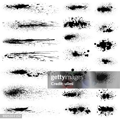 Ink Splashes High-Res Vector Graphic - Getty Images