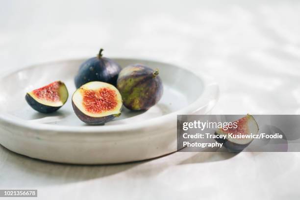 fresh fig still life - fig stock pictures, royalty-free photos & images