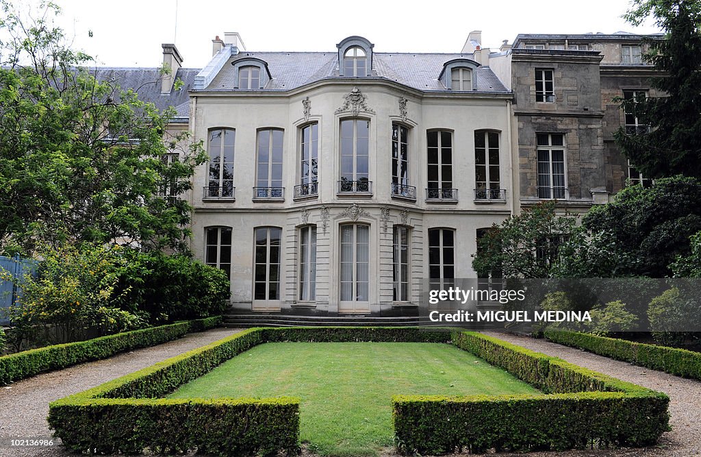 View of the gardens of the Hotel de Font