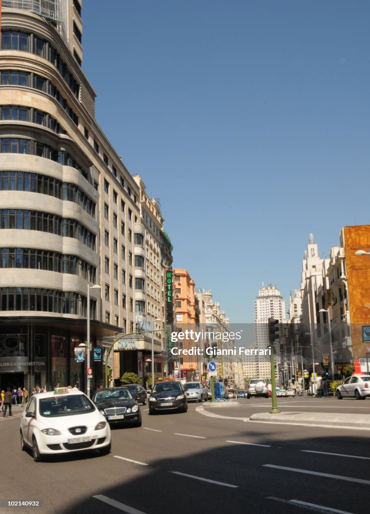 Gran Via of Madrid