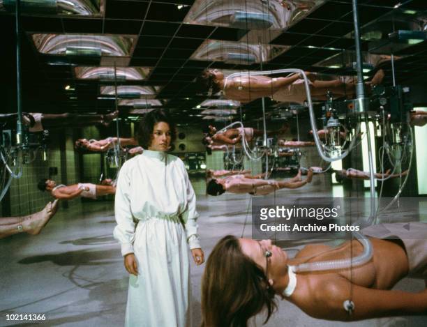 Canadian actress Genevieve Bujold in 'Coma', directed by Michael Crichton, 1978.