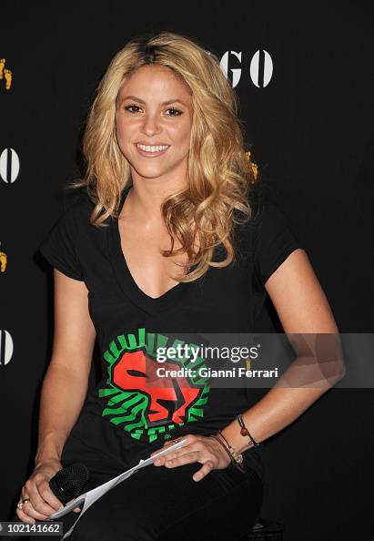 The Colombian singer Shakira and UNICEF, the organization which she