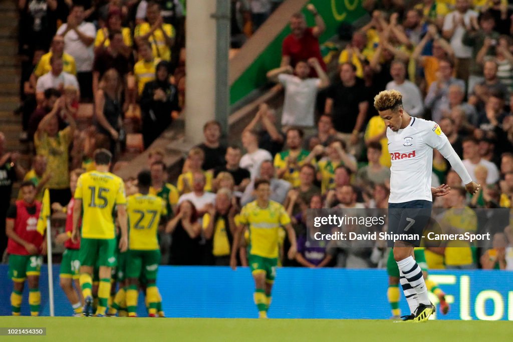 Norwich City v Preston North End - Sky Bet Championship