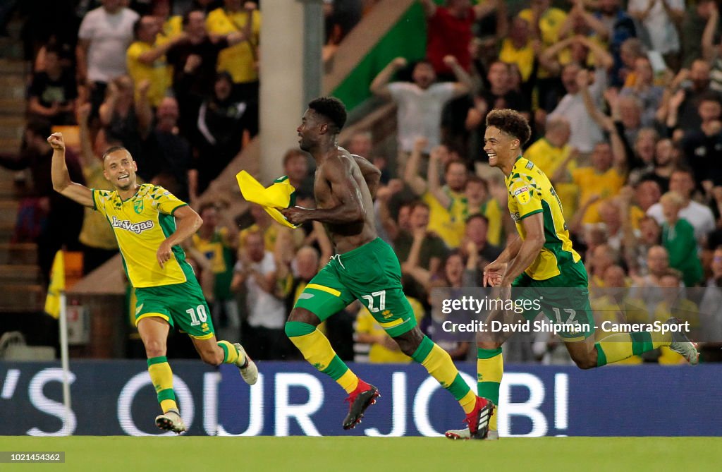 Norwich City v Preston North End - Sky Bet Championship