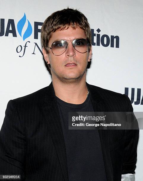 Rob Thomas attends the UJA-Federation's 2010 Music Visionary of the Year award luncheon at The Pierre Ballroom on June 16, 2010 in New York City.