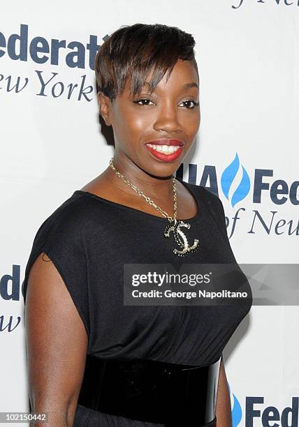 Estelle attends the UJA-Federation's 2010 Music Visionary of the Year award luncheon at The Pierre Ballroom on June 16, 2010 in New York City.