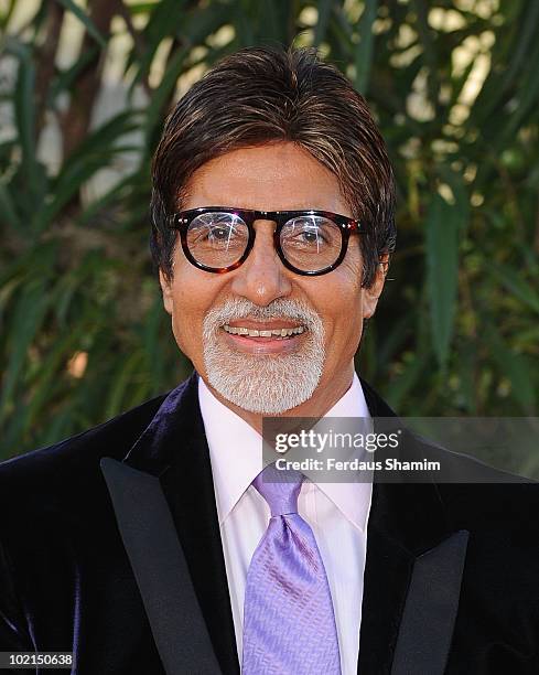 Amitabh Bachchan attends the World Premiere of "Raavan" at BFI Southbank on June 16, 2010 in London, England.