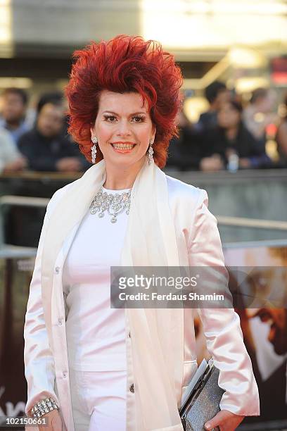 Cleo Rocos attends the World Premiere of "Raavan" at BFI Southbank on June 16, 2010 in London, England.