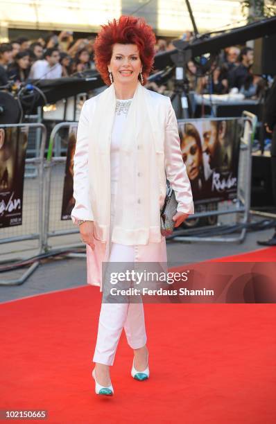 Cleo Rocos attends the World Premiere of "Raavan" at BFI Southbank on June 16, 2010 in London, England.