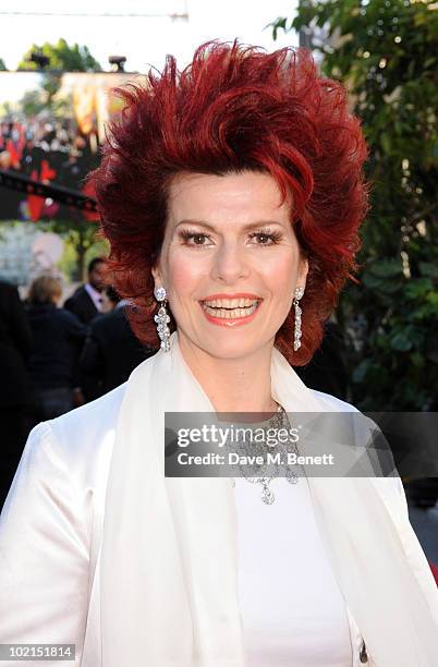 Cleo Rocos attends the World film premiere of 'Raavan', at the BFI Southbank on June 16, 2010 in London, England.