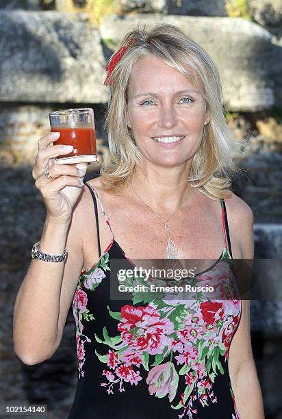 Licia Colo attends the RAI Autumn / Winter 2010 TV Schedule Presentation at Castel Sant'Angelo on June 16, 2010 in Rome, Italy.