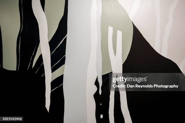 modern abstract of colors and shapes - storefront-for-art-and-architecture stock pictures, royalty-free photos & images