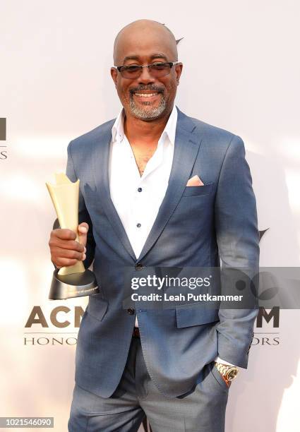 Darius Rucker attends the 12th Annual ACM Honors at Ryman Auditorium on August 22, 2018 in Nashville, Tennessee.