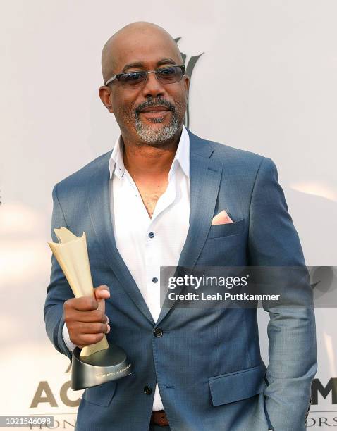 Darius Rucker attends the 12th Annual ACM Honors at Ryman Auditorium on August 22, 2018 in Nashville, Tennessee.