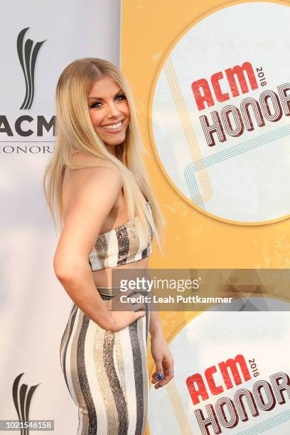 Lindsay Ell attends the 12th Annual ACM Honors at Ryman Auditorium on August 22, 2018 in Nashville, Tennessee.