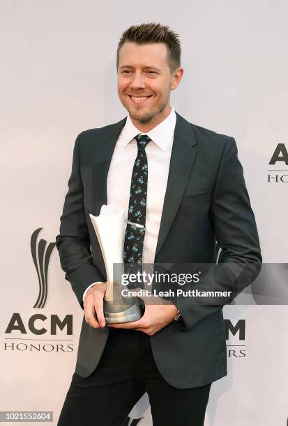 Danny Rader attends the 12th Annual ACM Honors at Ryman Auditorium on August 22, 2018 in Nashville, Tennessee.