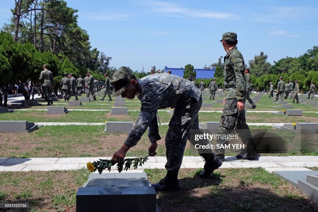 TAIWAN-CHINA-KINMEN-MILITARY-ANNIVERSARY-POLITICS