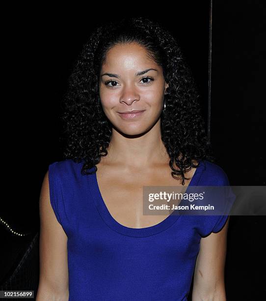 Jillian Gumbel attends the benefit for UNICEF's recovery efforts in Haiti at 1OAK on June 16, 2010 in New York City.