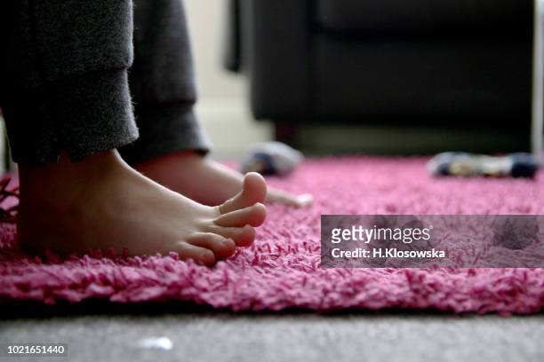 wiggly toes - carpet stock pictures, royalty-free photos & images