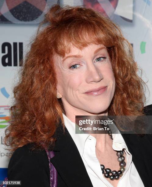 Kathy Griffin attends Rip Taylor's "It Ain't All Confetti!" opening night at The Forum Theatre at the El Portal on May 21, 2010 in North Hollywood,...