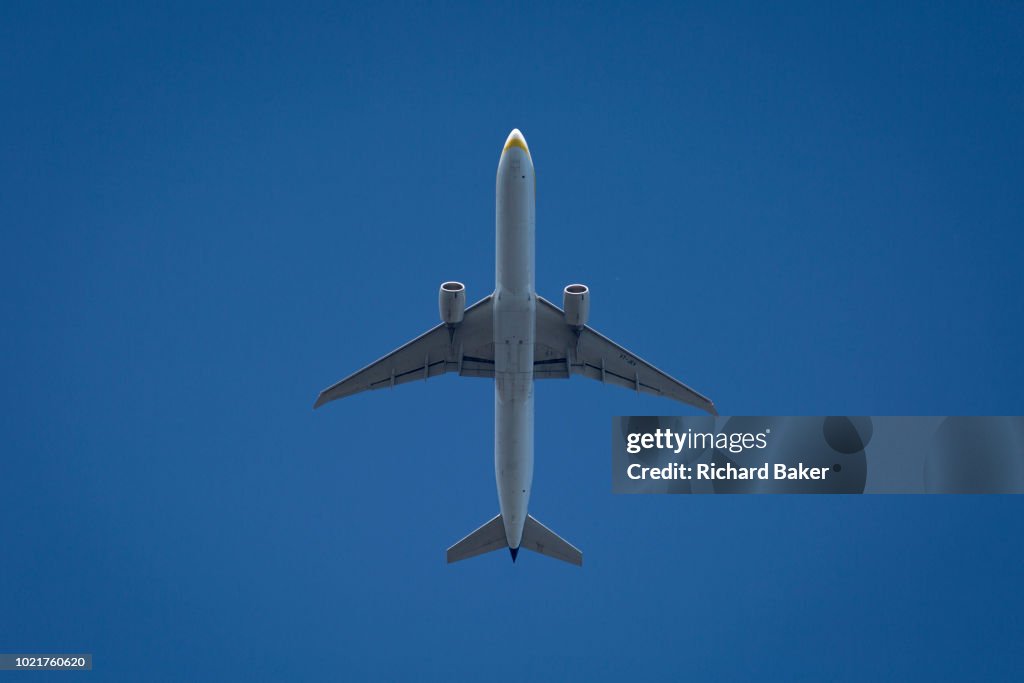 Jet Airways Airliner In Blue Sky