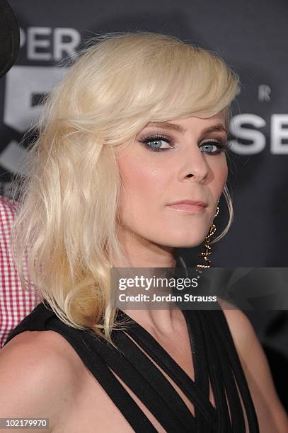 Maja of The Sounds attends Sebastian Celebrates The 25th Anniversary Of Shaper Hairspray at Paramount Studios on June 15, 2010 in Los Angeles,...