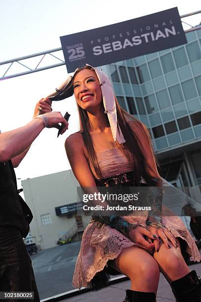 General view of atmosphere at Sebastian Celebrates The 25th Anniversary Of Shaper Hairspray at Paramount Studios on June 15, 2010 in Los Angeles,...