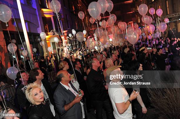 General view of atmosphere at Sebastian Celebrates The 25th Anniversary Of Shaper Hairspray at Paramount Studios on June 15, 2010 in Los Angeles,...