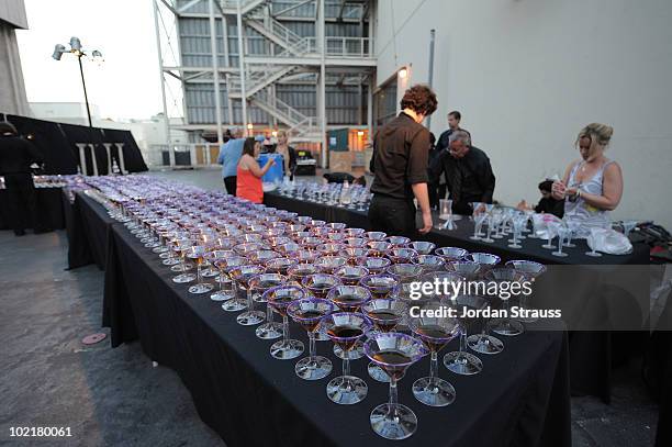 General view of atmosphere at Sebastian Celebrates The 25th Anniversary Of Shaper Hairspray at Paramount Studios on June 15, 2010 in Los Angeles,...