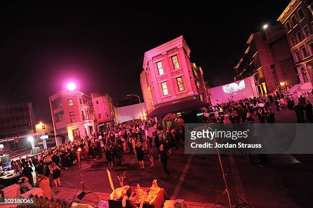 General view of atmosphere at Sebastian Celebrates The 25th Anniversary Of Shaper Hairspray at Paramount Studios on June 15, 2010 in Los Angeles,...