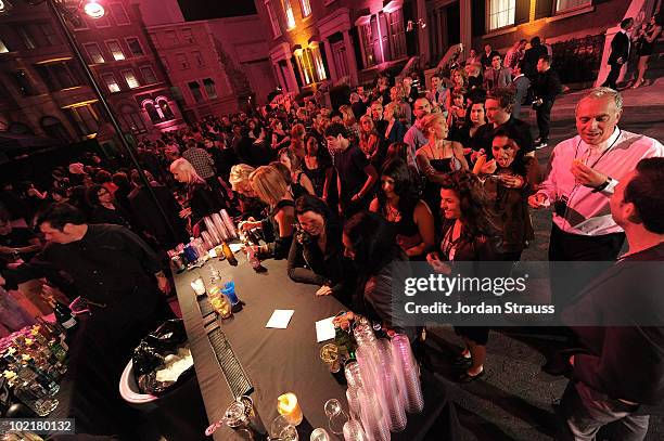 General view of atmosphere at Sebastian Celebrates The 25th Anniversary Of Shaper Hairspray at Paramount Studios on June 15, 2010 in Los Angeles,...