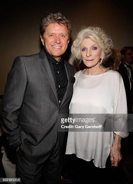 Peter Cetera and Judy Collins attend the 41st Annual Songwriters Hall of Fame Ceremony at The New York Marriott Marquis on June 17, 2010 in New York...