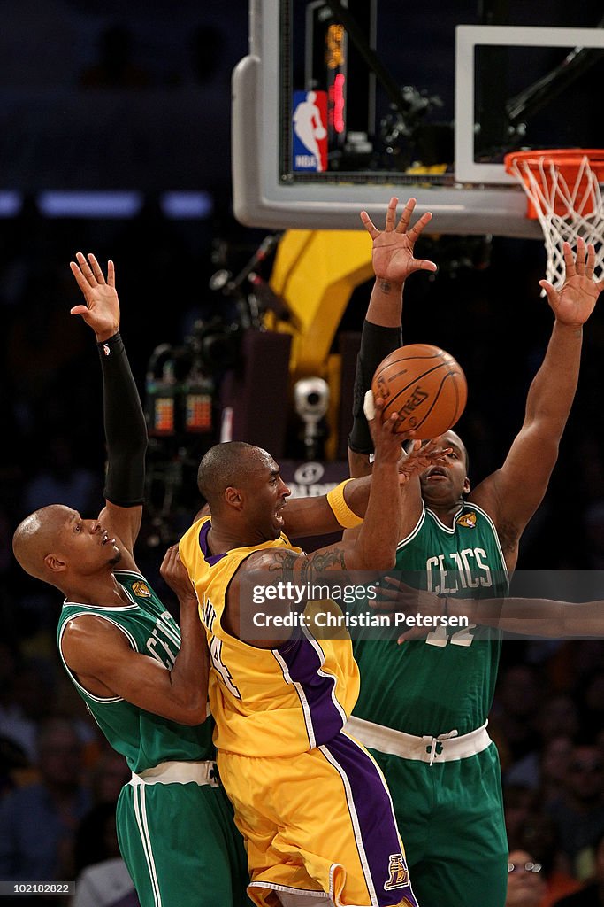 NBA Finals Game 7:  Boston Celtics v Los Angeles Lakers