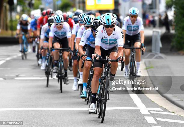 Vasil Kiryienka of Belarus and Team Sky / during the 33rd Deutschland Tour 2018, a 157km stage from Koblenz to Bonn / Deine Tour / on August 23, 2018...