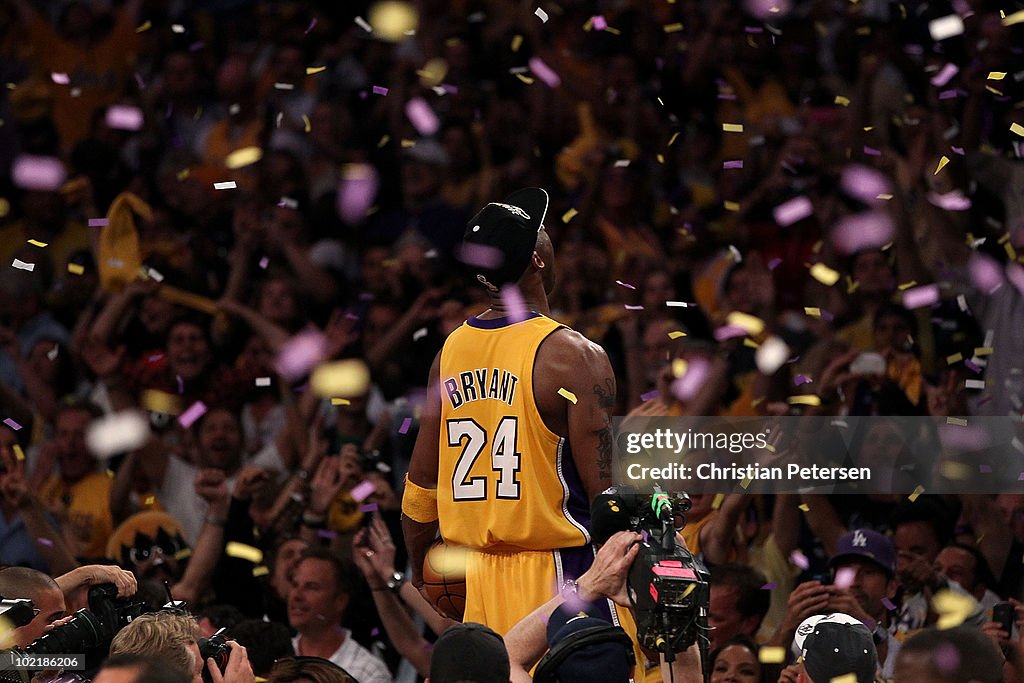 NBA Finals Game 7:  Boston Celtics v Los Angeles Lakers