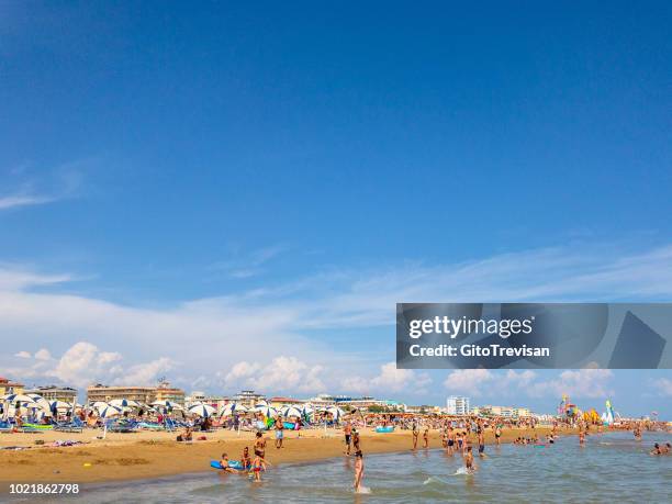 bibione - under the sun in august,4 - bibione stock pictures, royalty-free photos & images