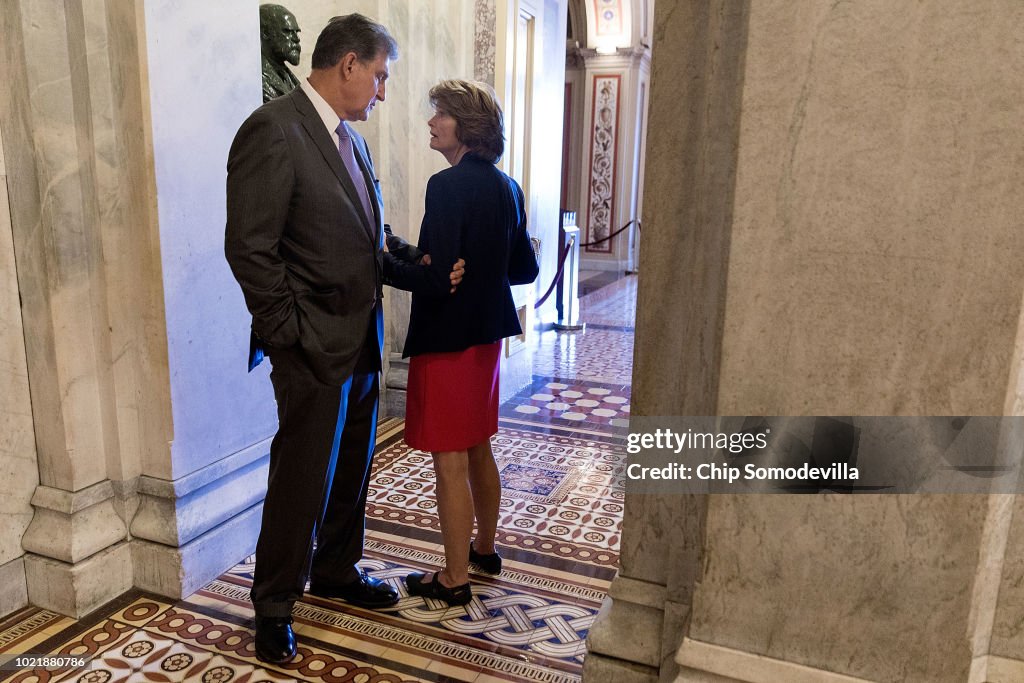 Supreme Court Justice Nominee Kavanaugh Meets With Senators On Capitol Hill