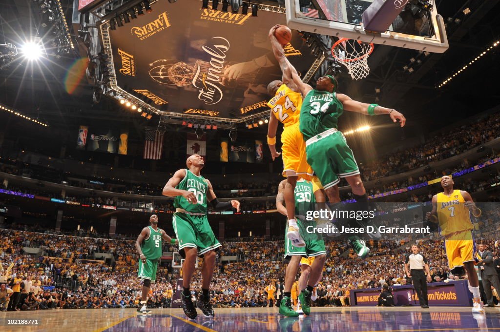 NBA Finals Game 7:  Boston Celtics v Los Angeles Lakers