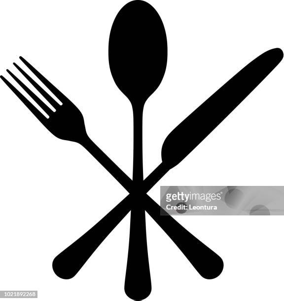 cutlery - fork stock illustrations