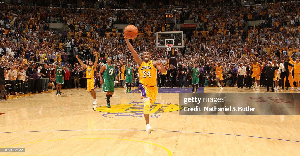 NBA Finals Game 7:  Boston Celtics v Los Angeles Lakers