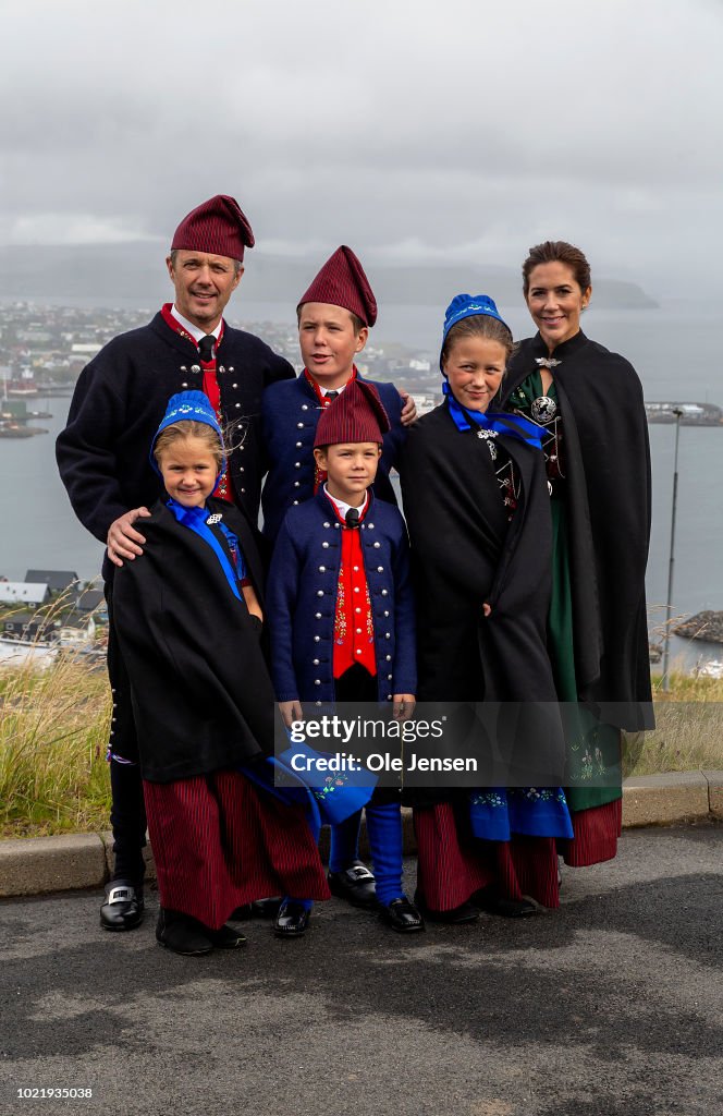 Danish Royal Family Visit The Faroe Islands In The North Atlantic