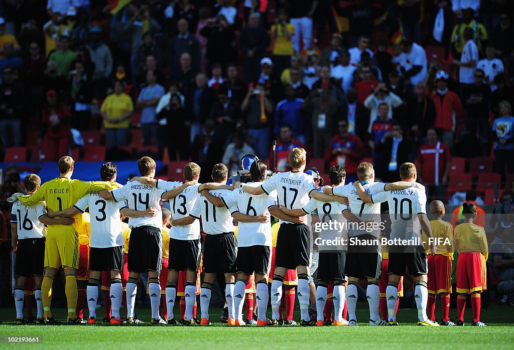 Germany v Serbia: Group D - 2010 FIFA World Cup