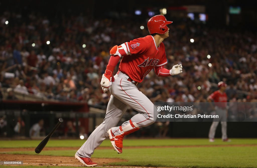 Los Angeles Angels of Anaheim v Arizona Diamondbacks