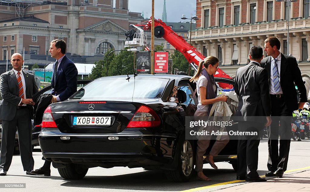 Crown Princess Victoria & Daniel Westling: General Views