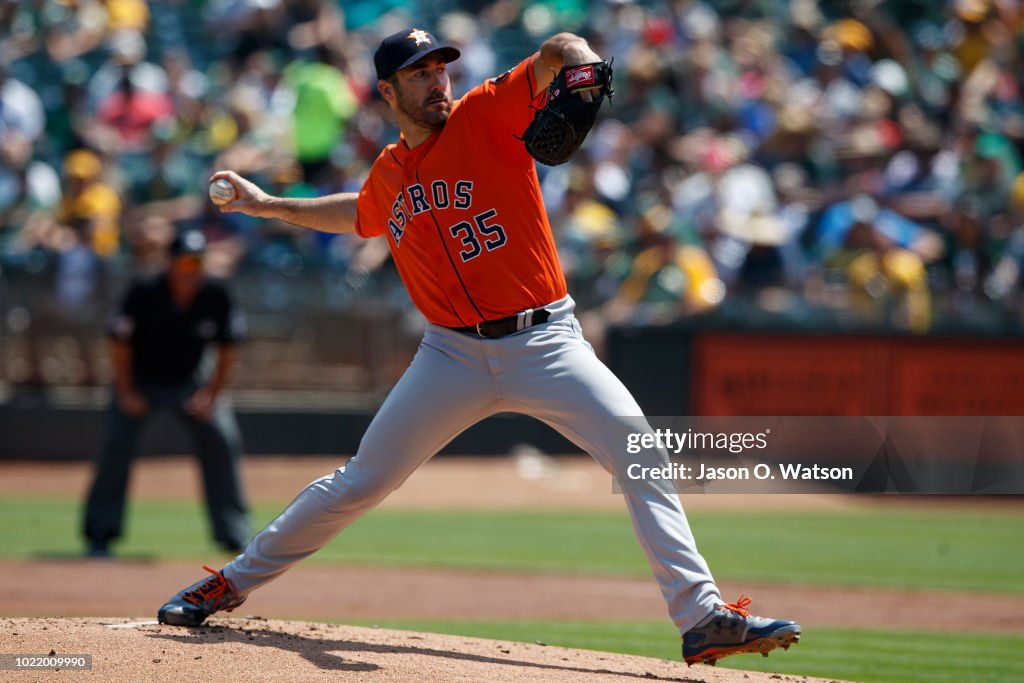 Houston Astros v Oakland Athletics