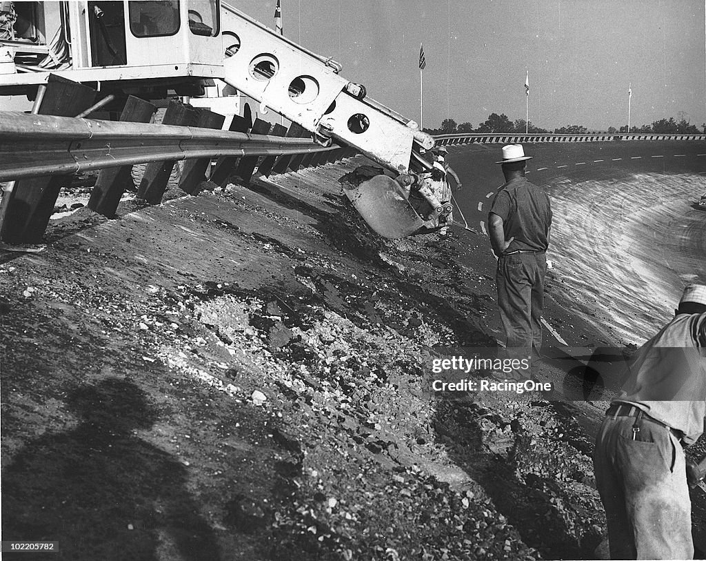 Charlotte Motor Speedway repaving