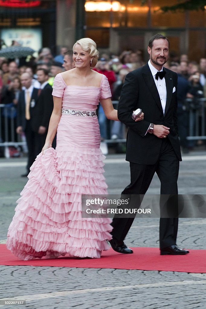 Norway's Prince Haakon and wife Crown Pr