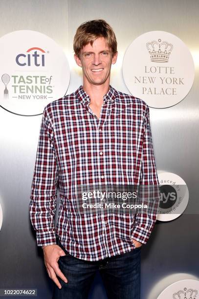 Tennis player Kevin Anderson attends the Citi Taste Of Tennis gala on August 23, 2018 in New York City.