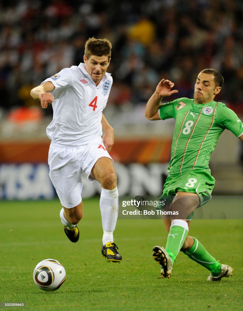 England v Algeria: Group C - 2010 FIFA World Cup